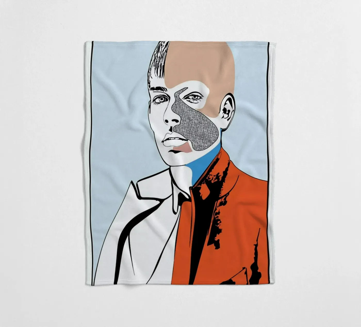 Collaging 2 plaid polaire de Marcell Naubert