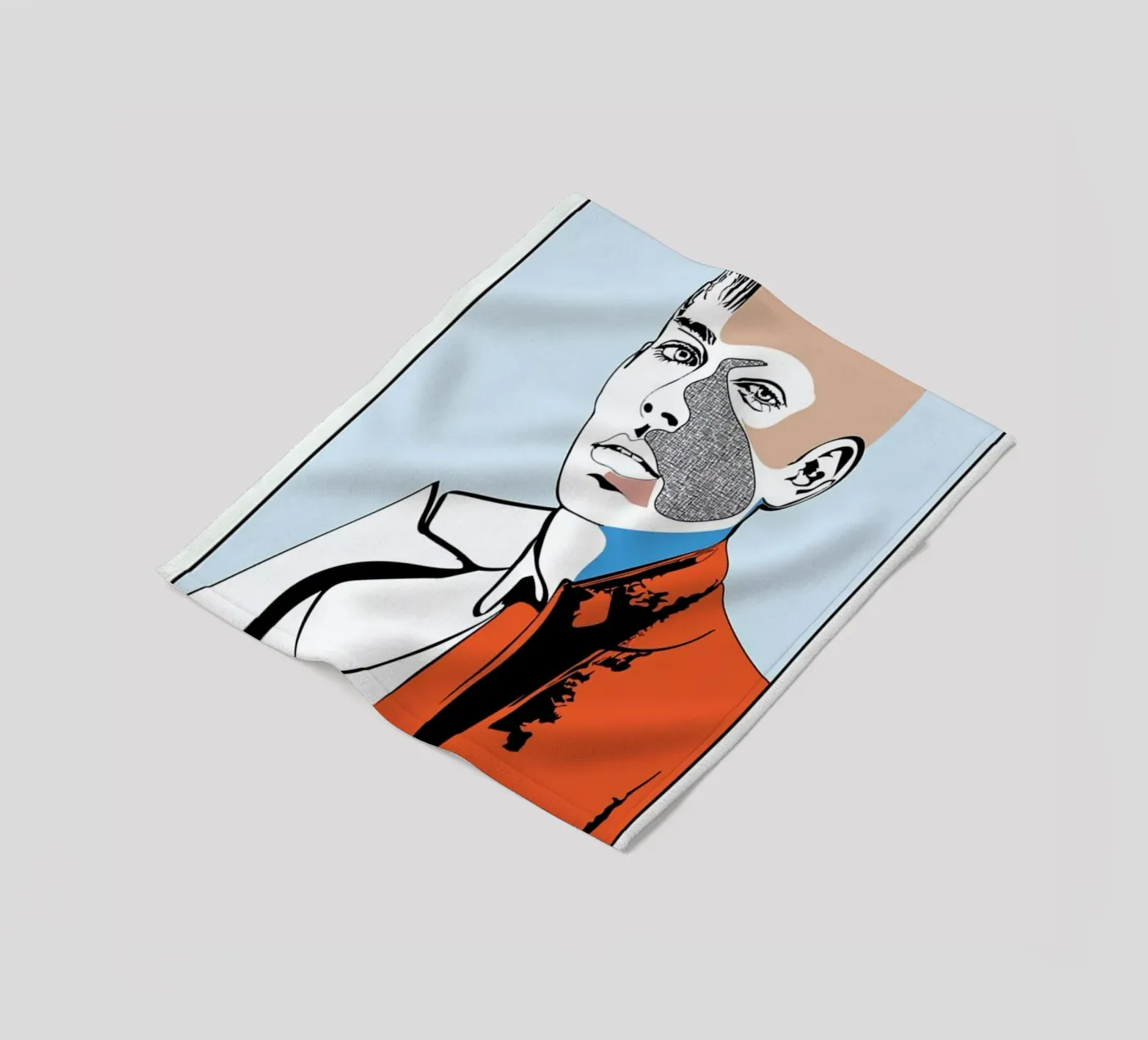 Collaging 2 plaid polaire de Marcell Naubert