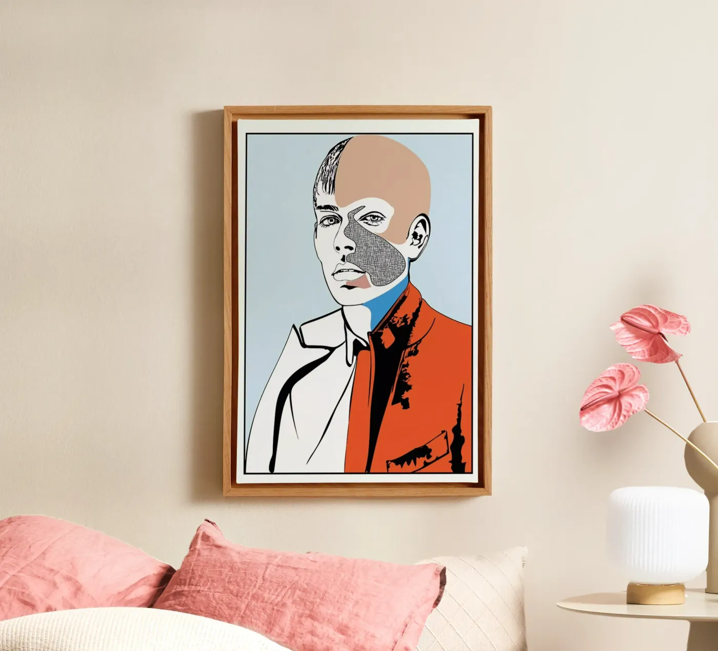 Collaging 2 tela da Marcell Naubert