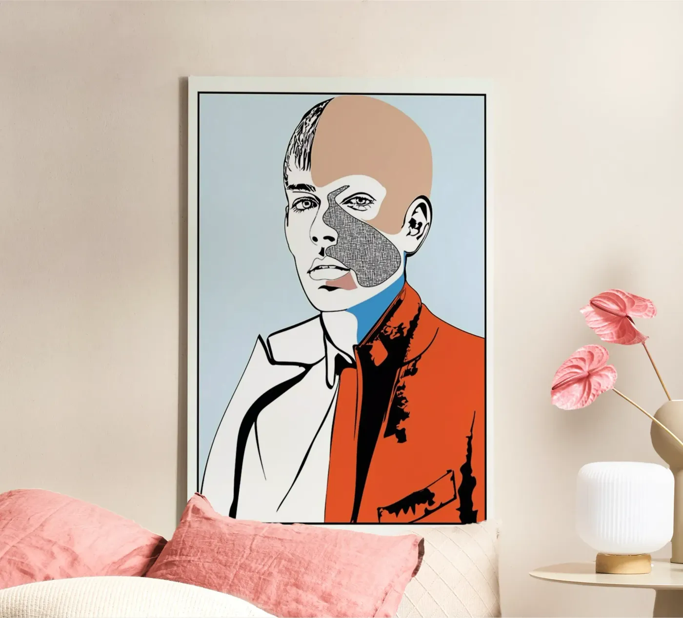 Collaging 2 canvas van Marcell Naubert