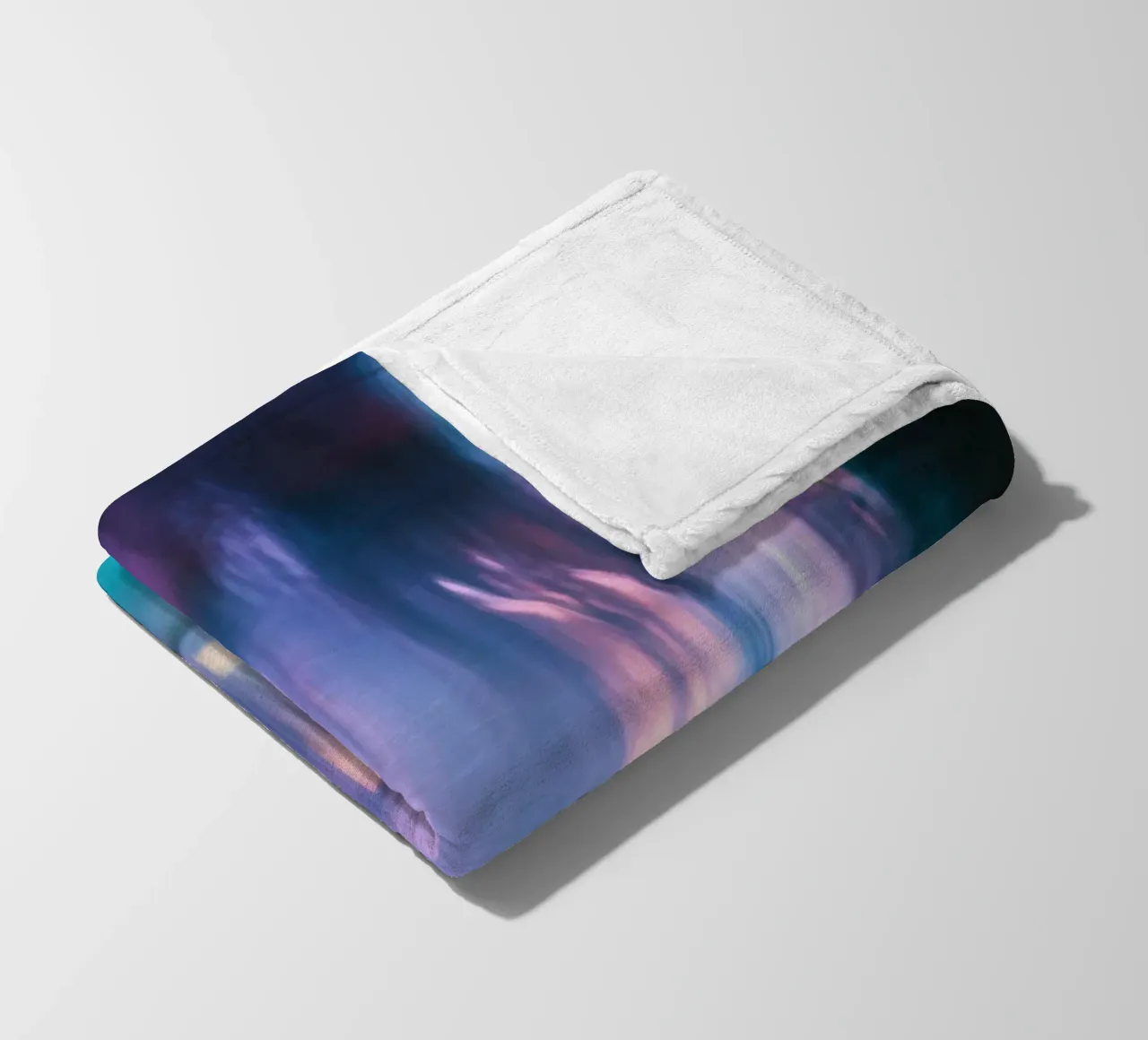 The house of dreams: ghostly flashes of light fleece blanket by Le Flou