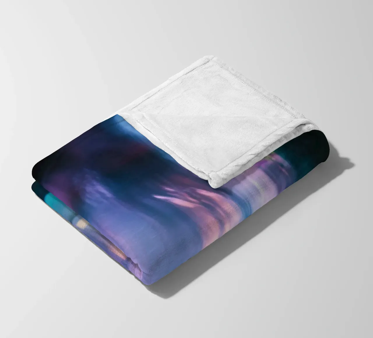 The house of dreams: ghostly flashes of light fleece blanket by Le Flou