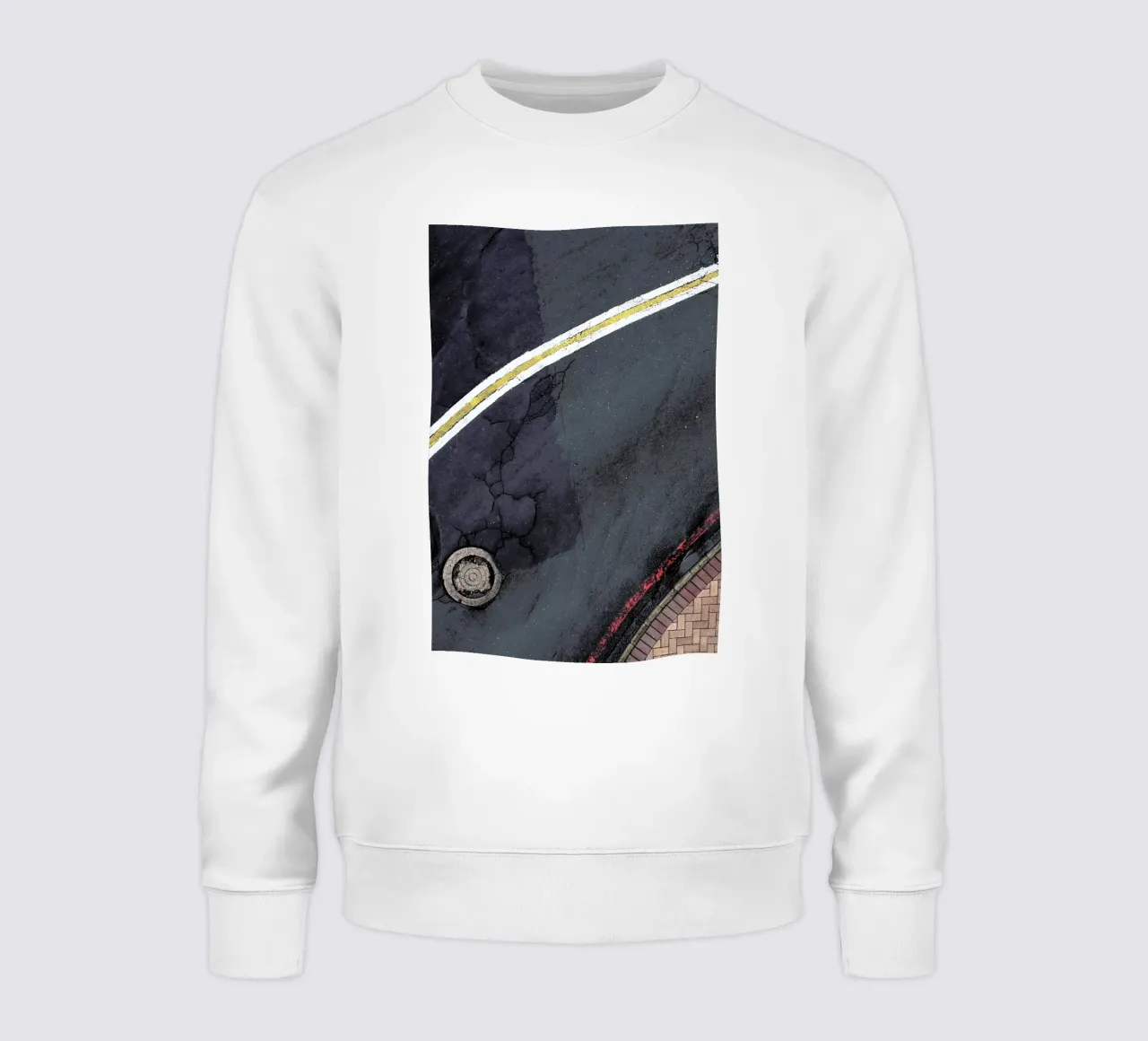 Roll Away sweatshirt by Ballack Art House