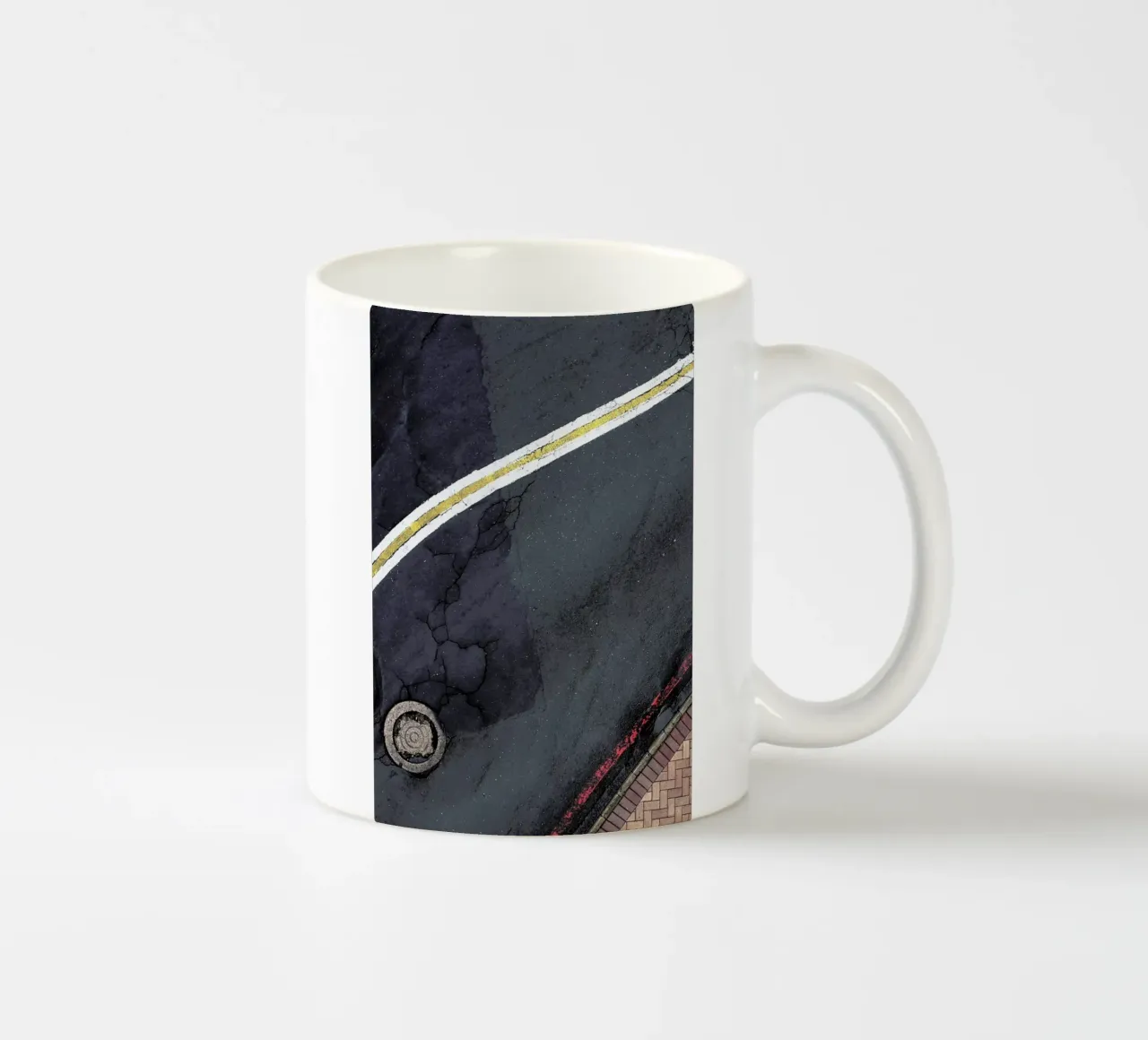 Roll Away tazza in ceramica da Ballack Art House
