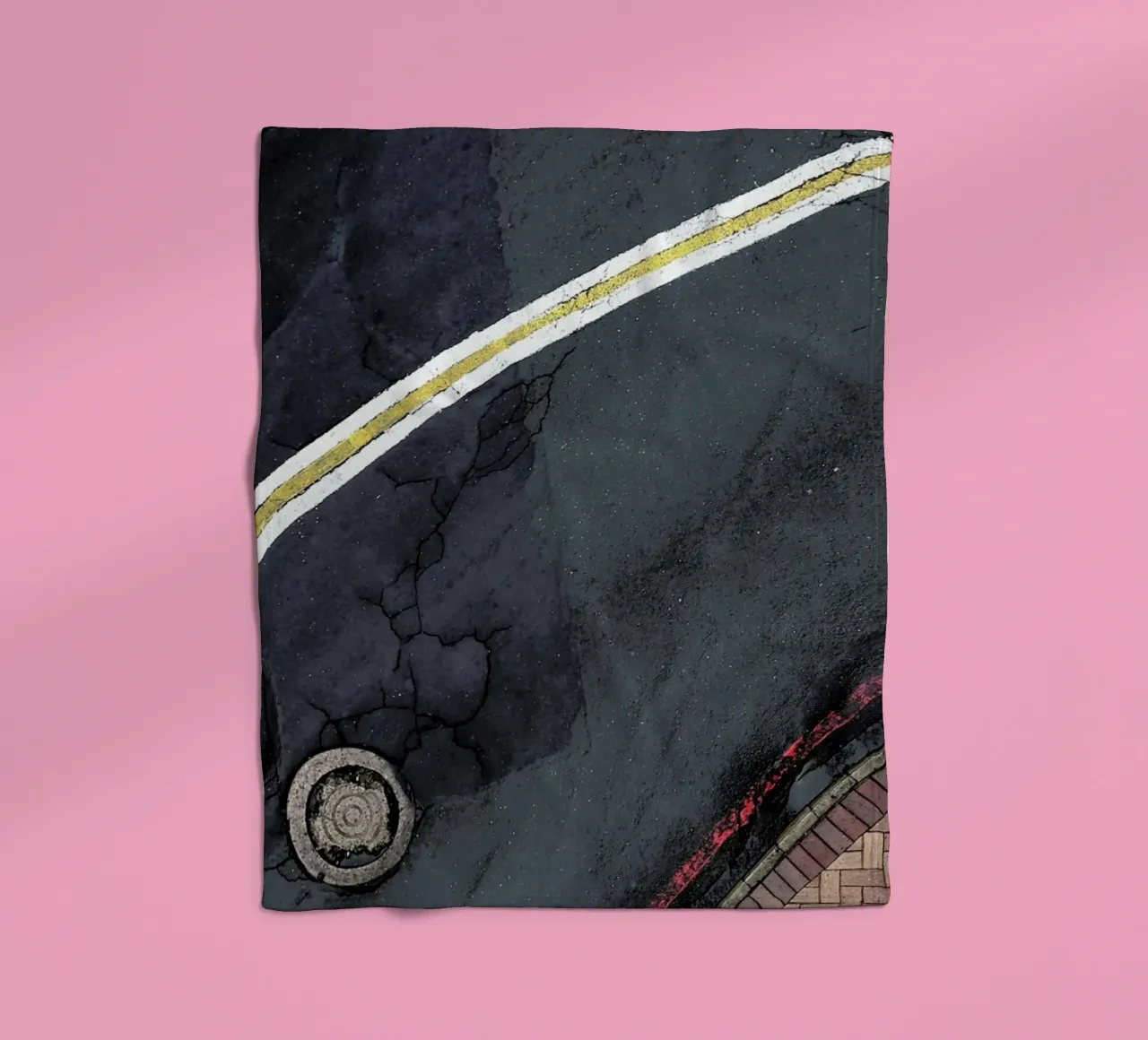 Roll Away coperta in pile da Ballack Art House
