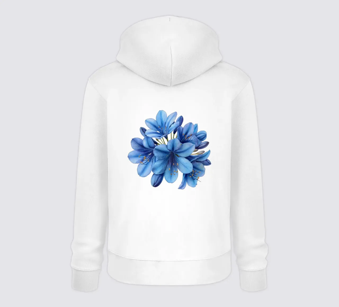 Fiore di agapanto 2 felpa con cappuccio da Bold Blooms