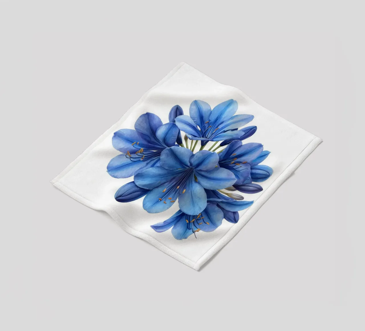 Fiore di agapanto 2 coperta in pile da Bold Blooms