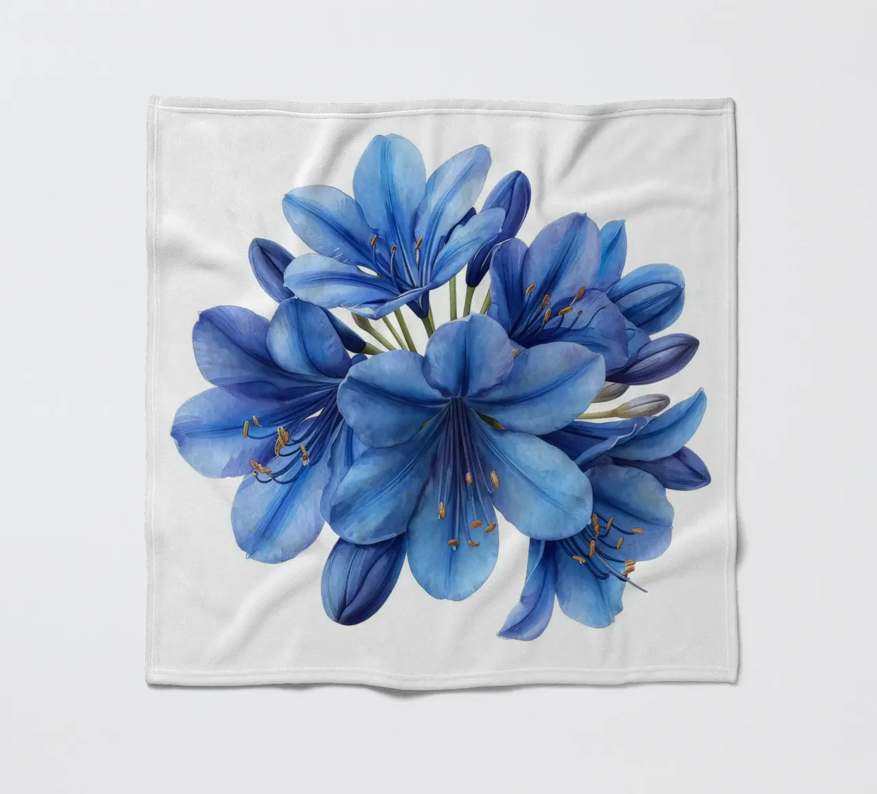 Fiore di agapanto 2 coperta in pile da Bold Blooms