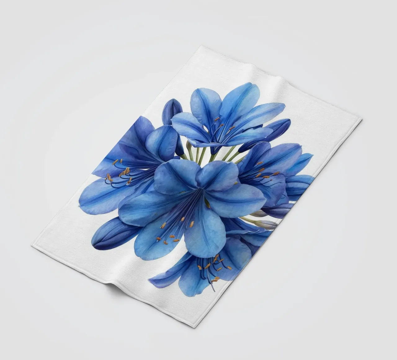 Fiore di agapanto 2 coperta in pile da Bold Blooms