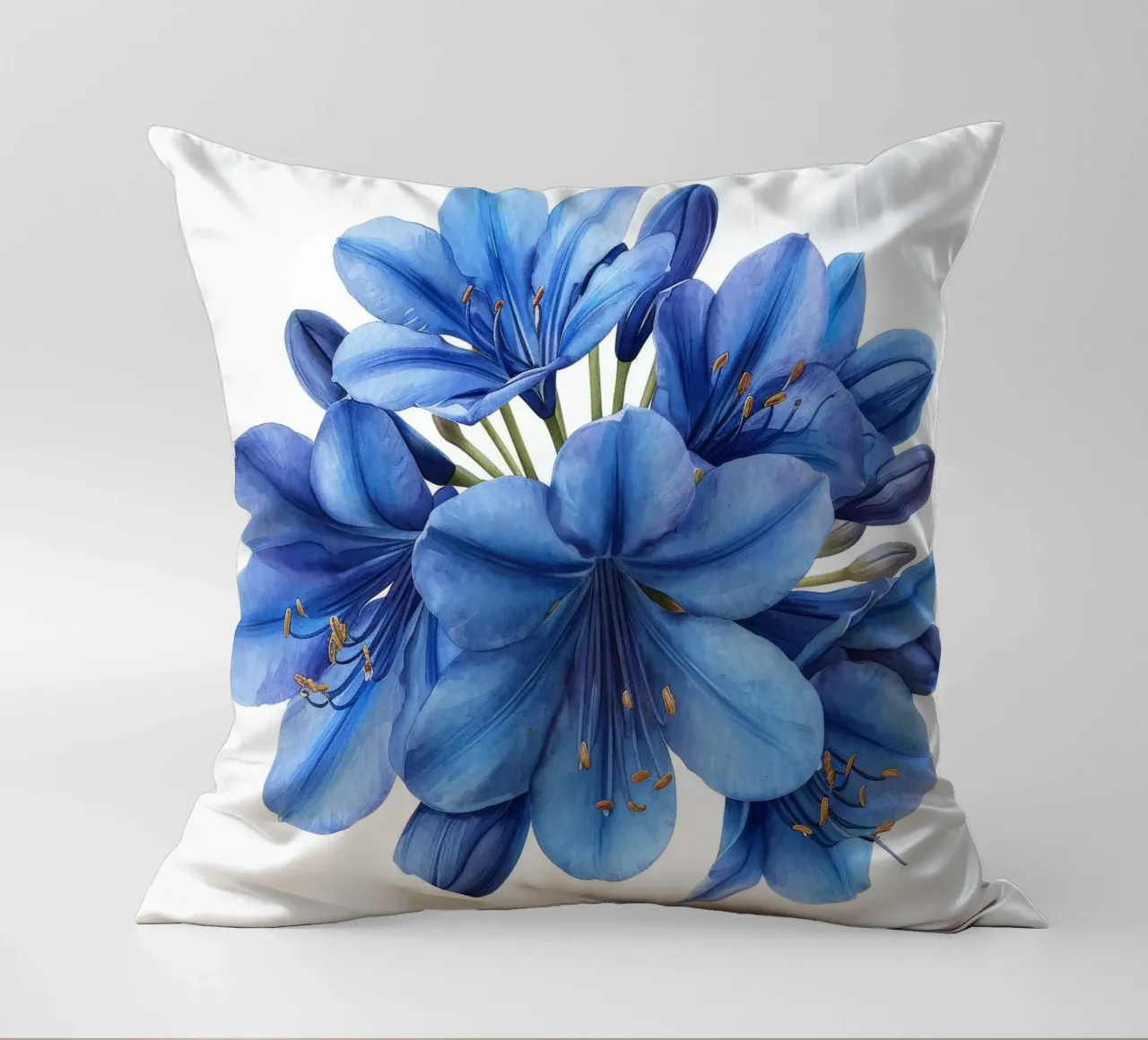 Fiore di agapanto 2 cuscino da Bold Blooms