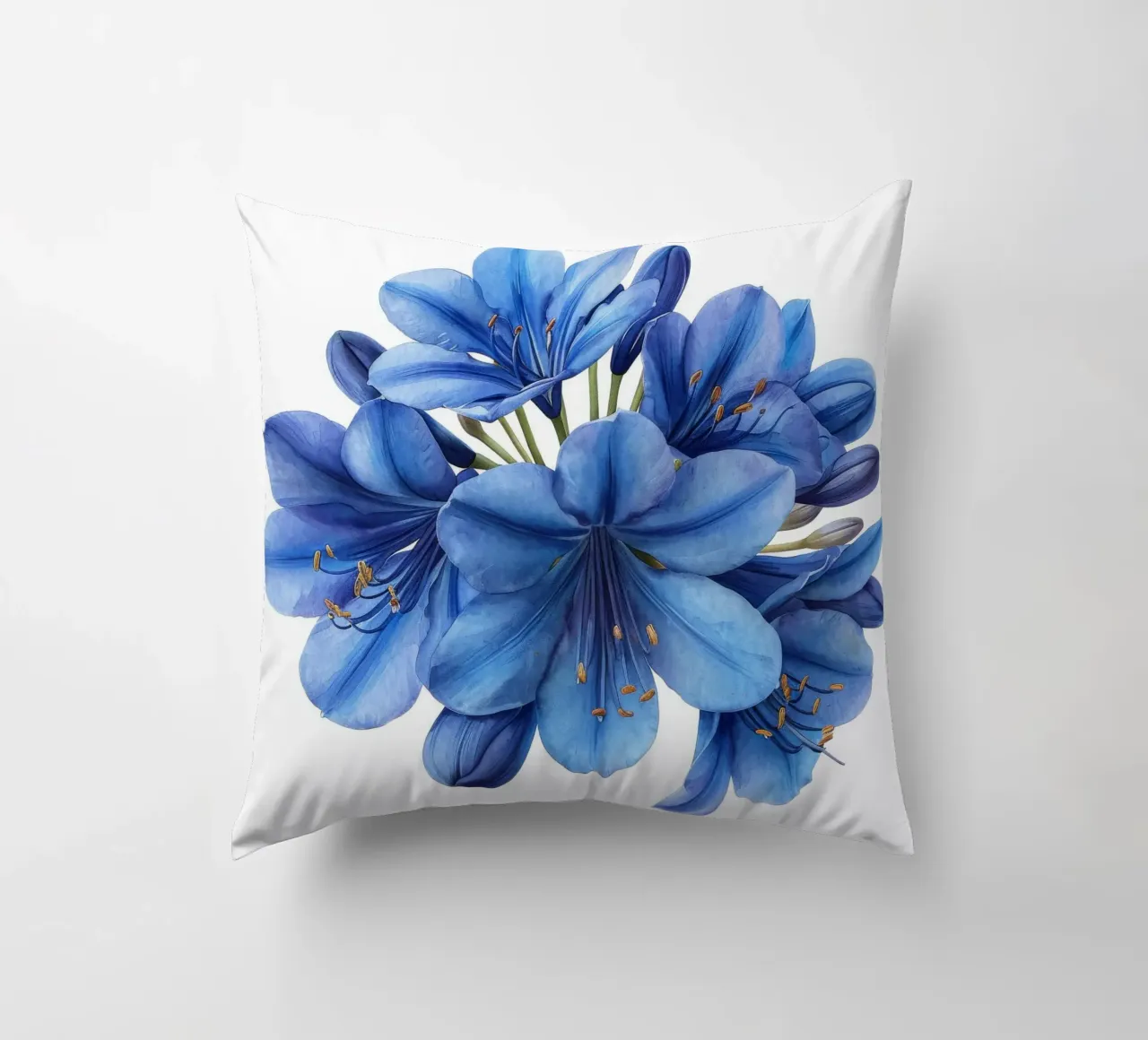 Fiore di agapanto 2 cuscino da Bold Blooms