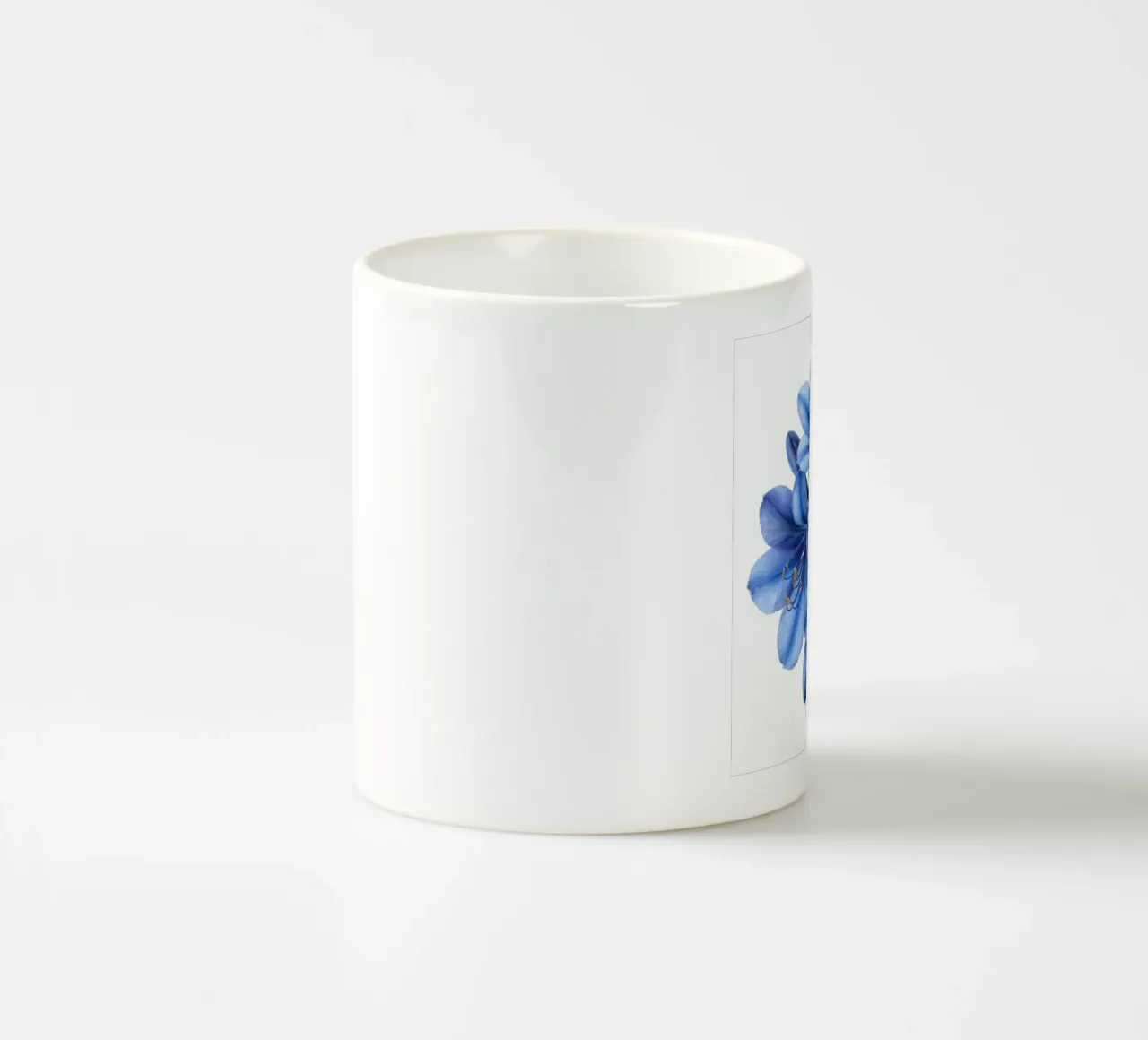 Agapanthus Flower 2 ceramic mug by Bold Blooms