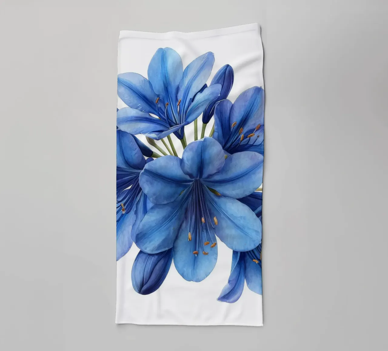 Fleur d'agapanthe 2 serviette de bain de Bold Blooms