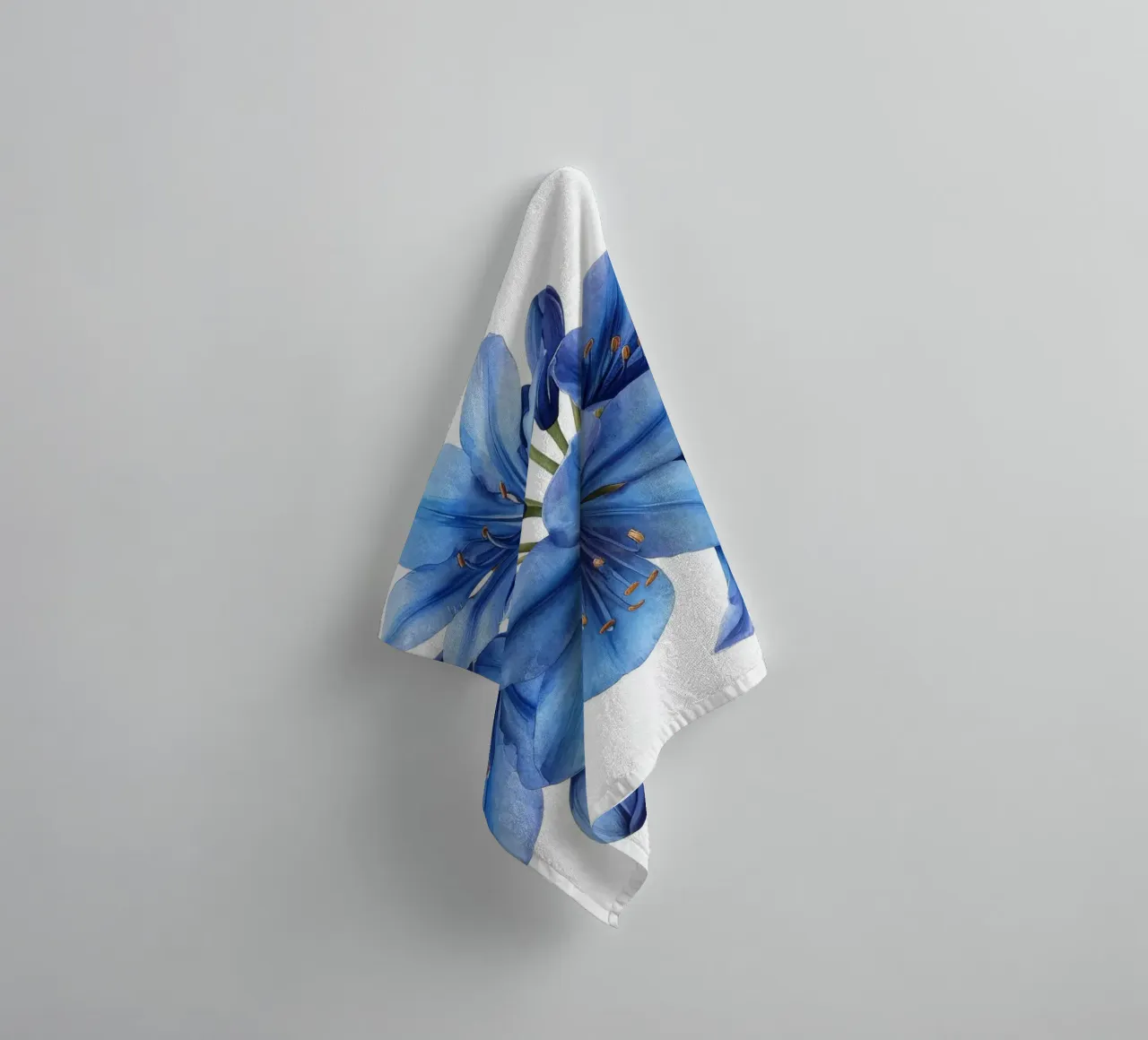 Fleur d'agapanthe 2 serviette de bain de Bold Blooms