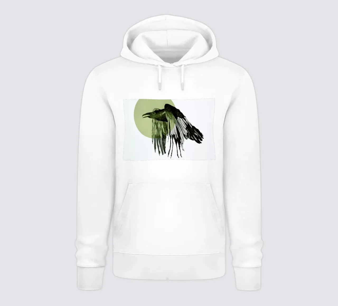 Raven felpa con cappuccio da Morgan Kendall