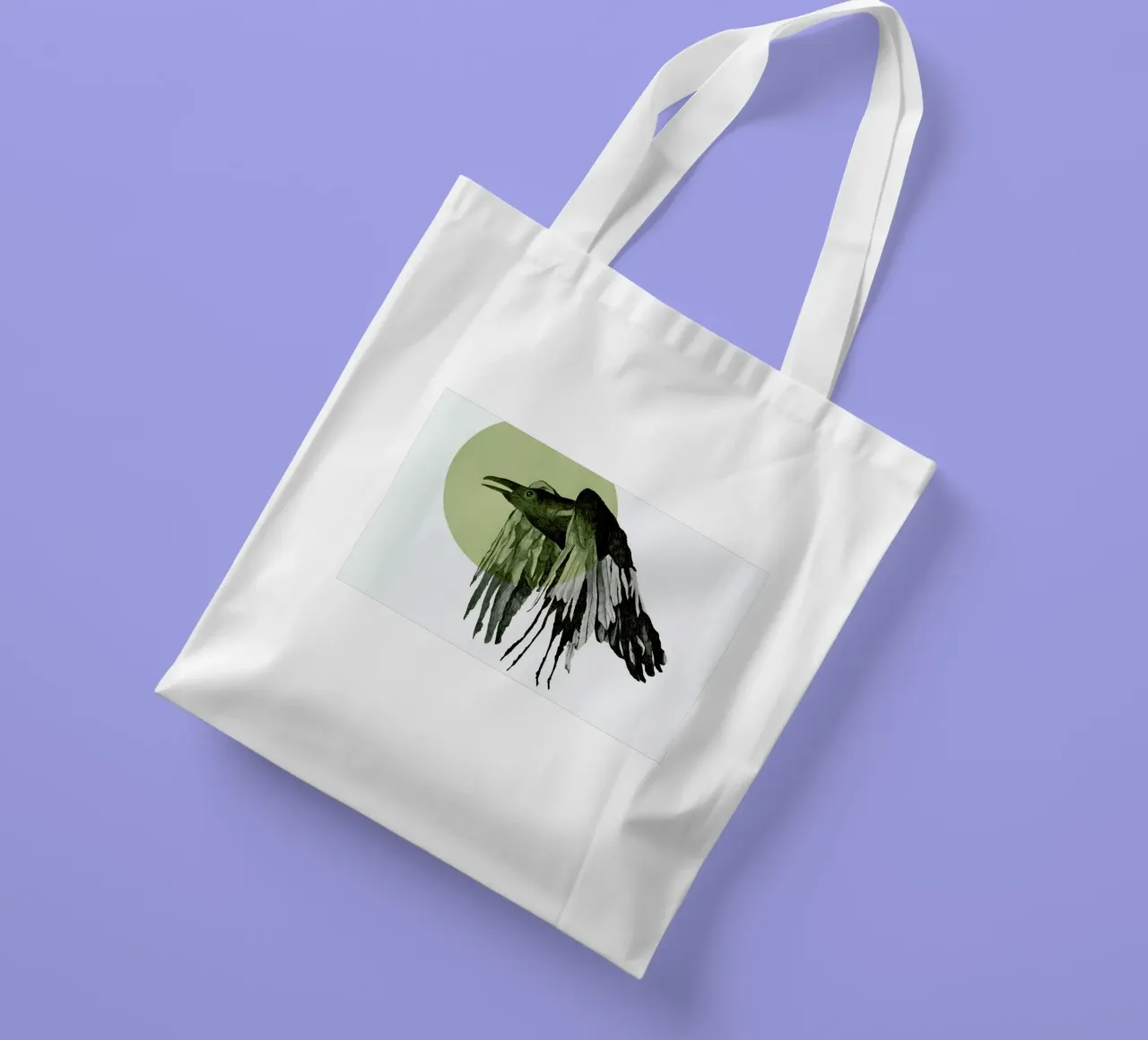 Raven borsa in juta da Morgan Kendall