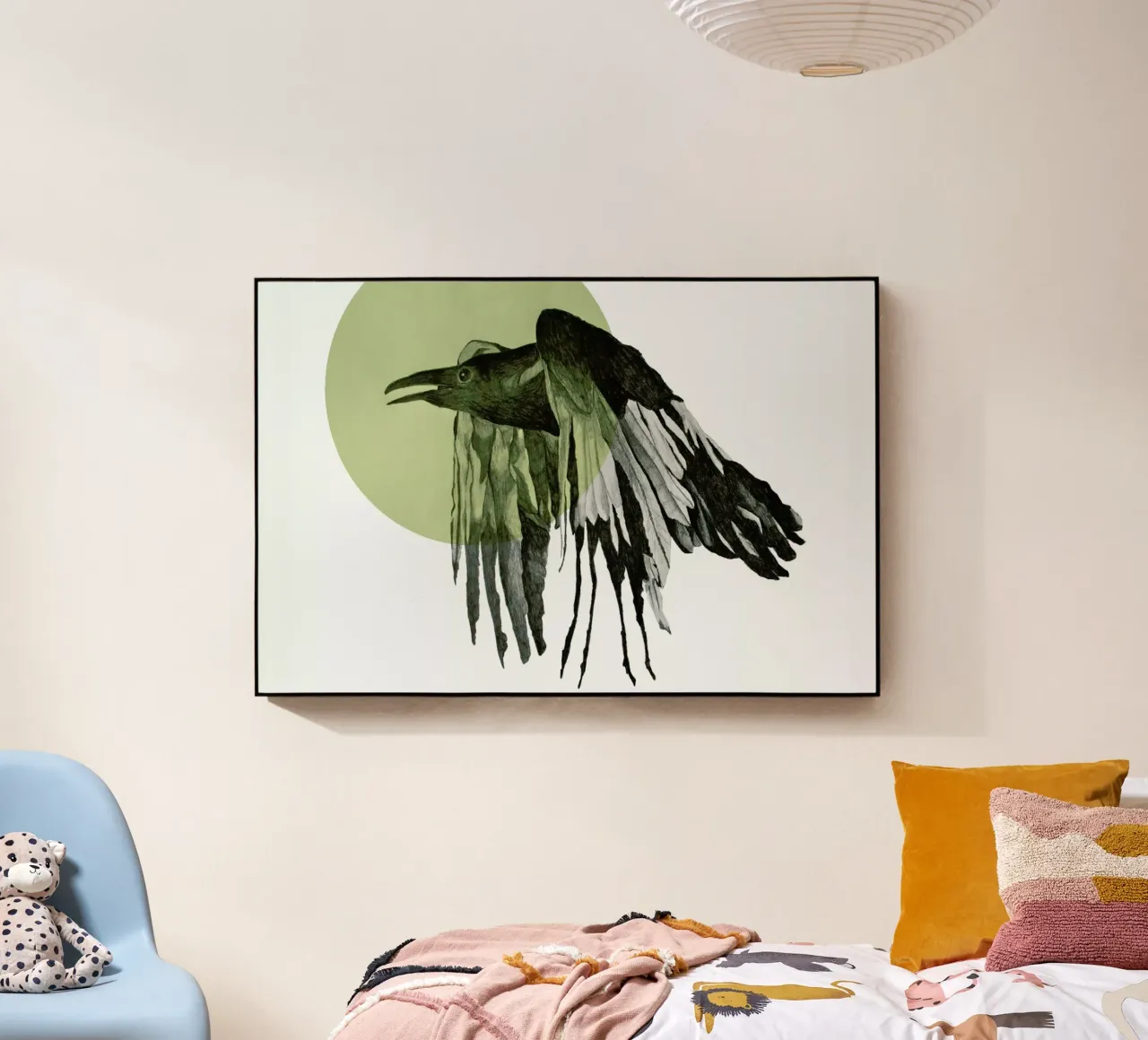 Raven plexiglass da Morgan Kendall