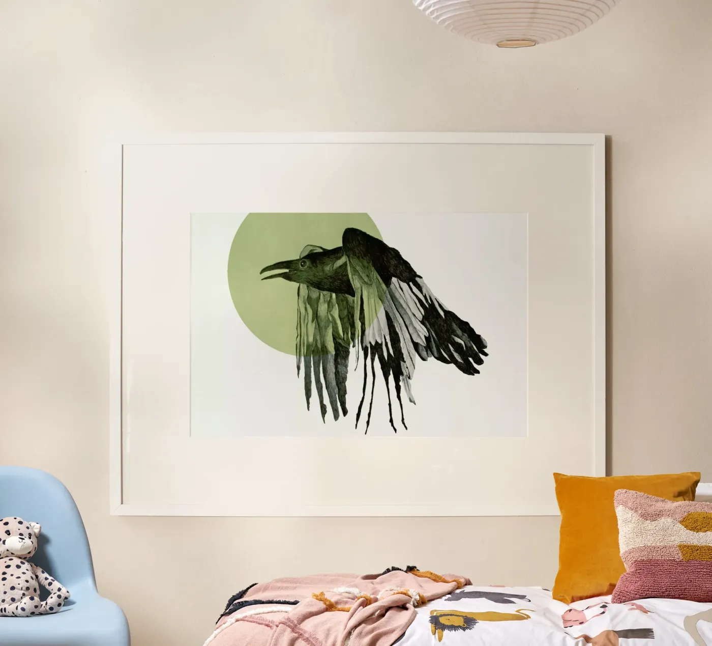 Raven poster by Morgan Kendall