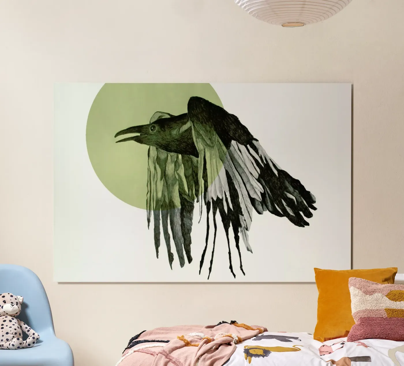 Raven poster by Morgan Kendall