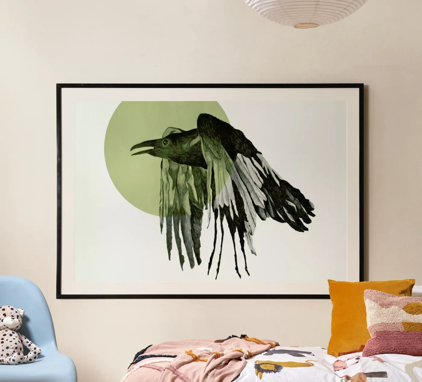 Raven poster by Morgan Kendall