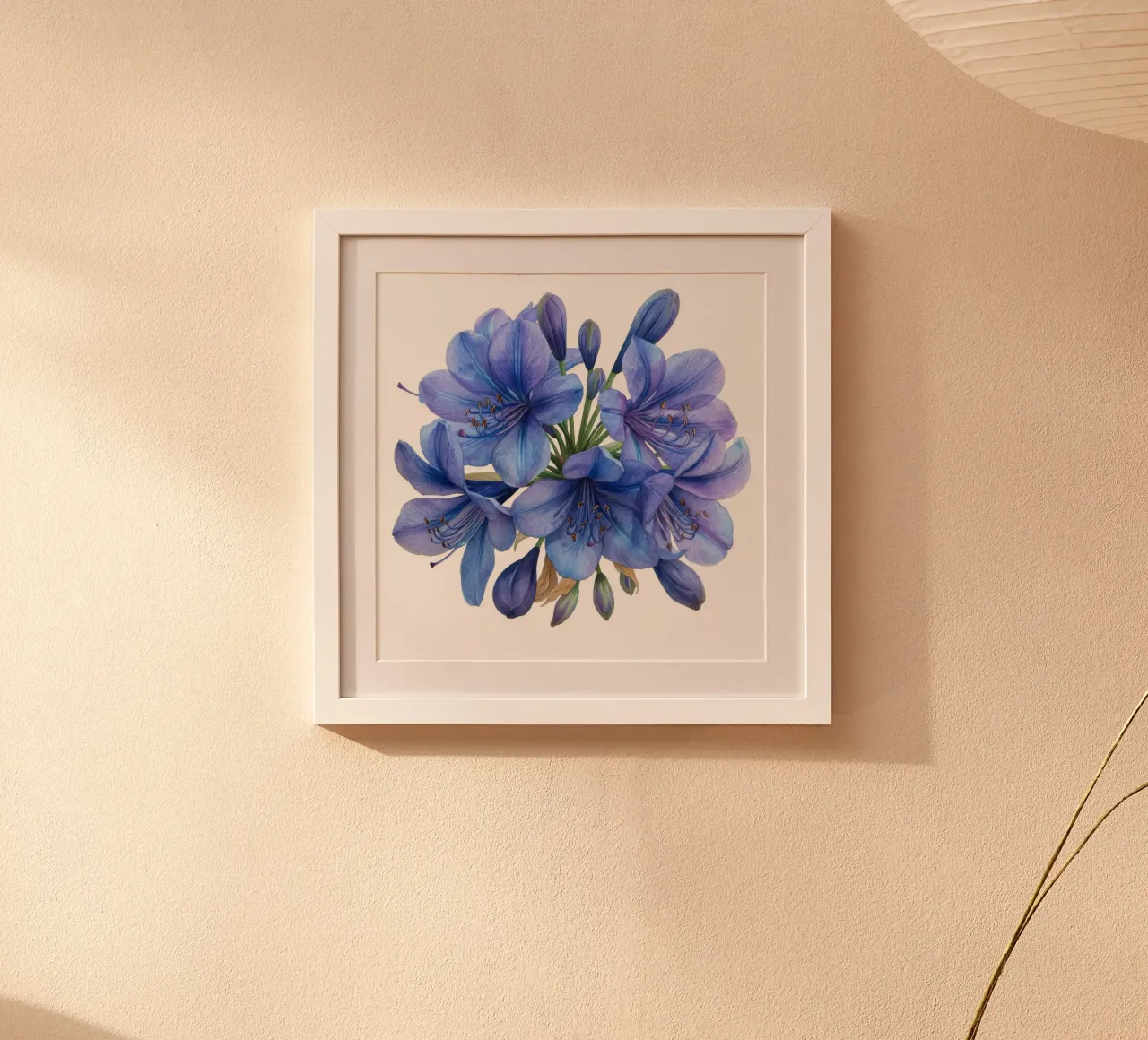 Fiore di agapanto 3 poster da Bold Blooms
