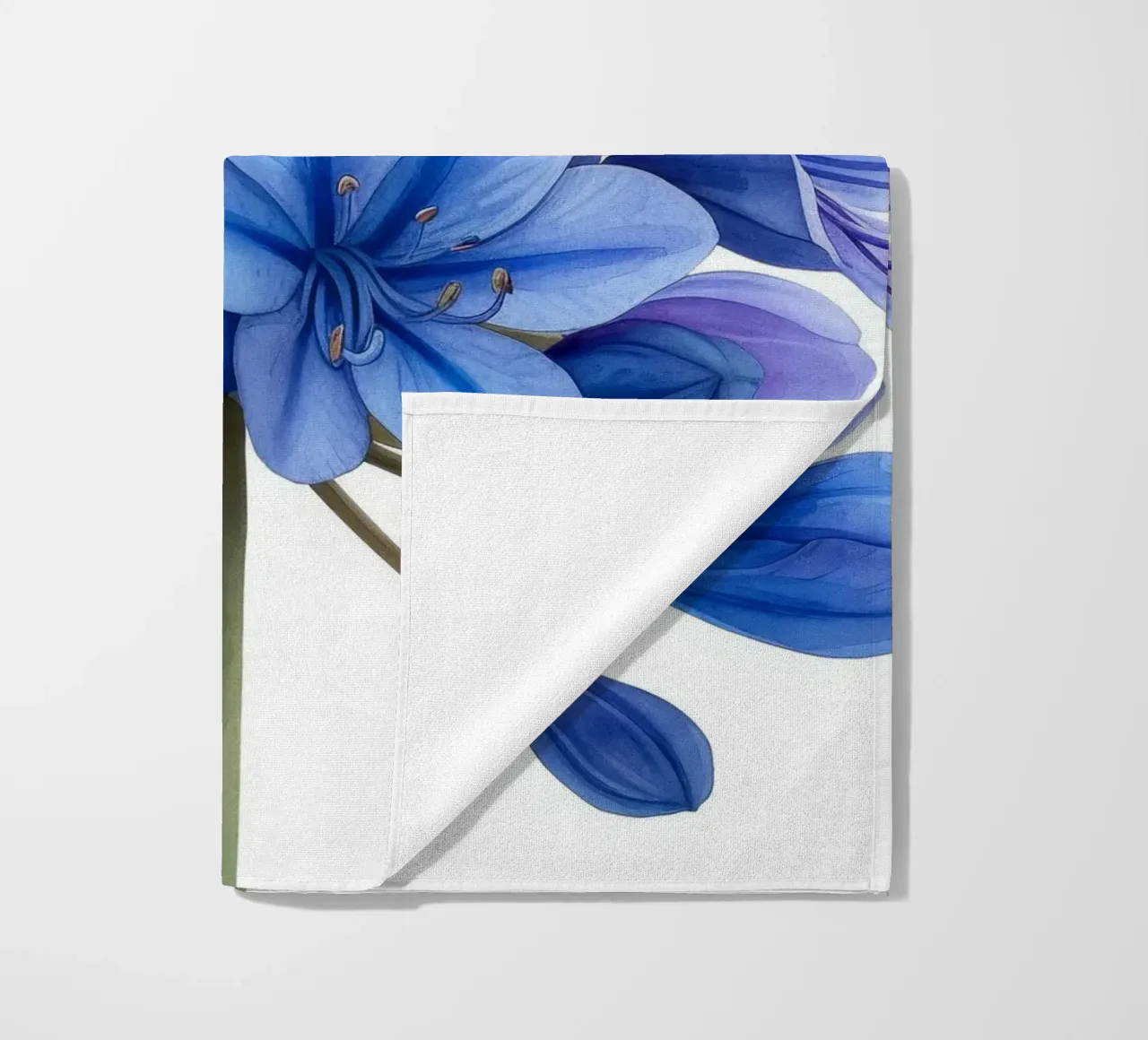 Fiore di agapanto 1 telo mare da Bold Blooms