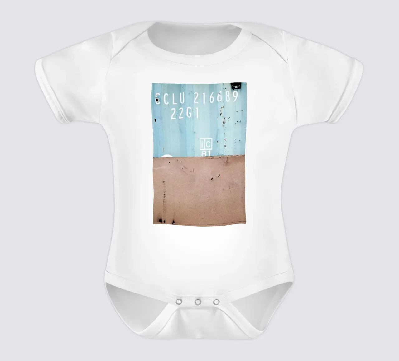 Knee Deep body neonato maniche corte da Ballack Art House