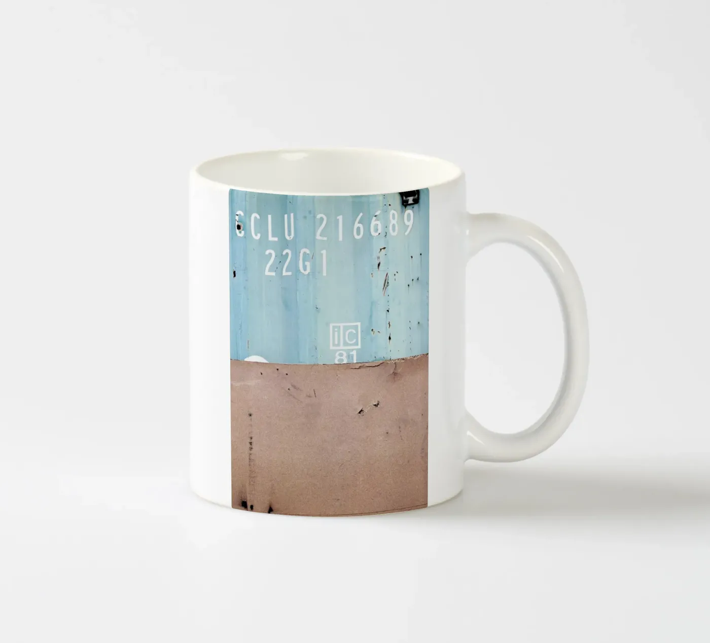 Knee Deep ceramic mug by Ballack Art House