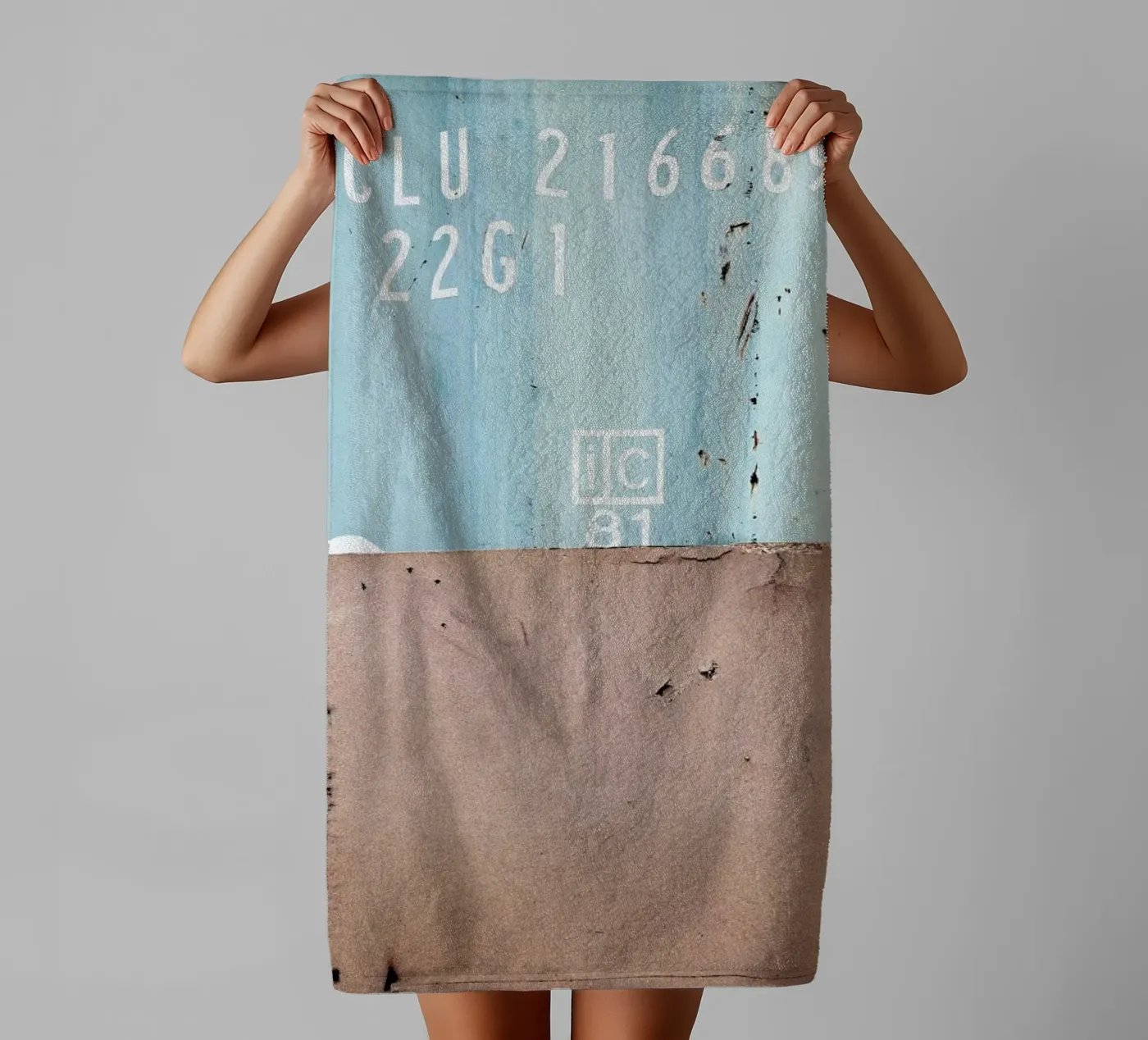 Knee Deep badhanddoek van Ballack Art House