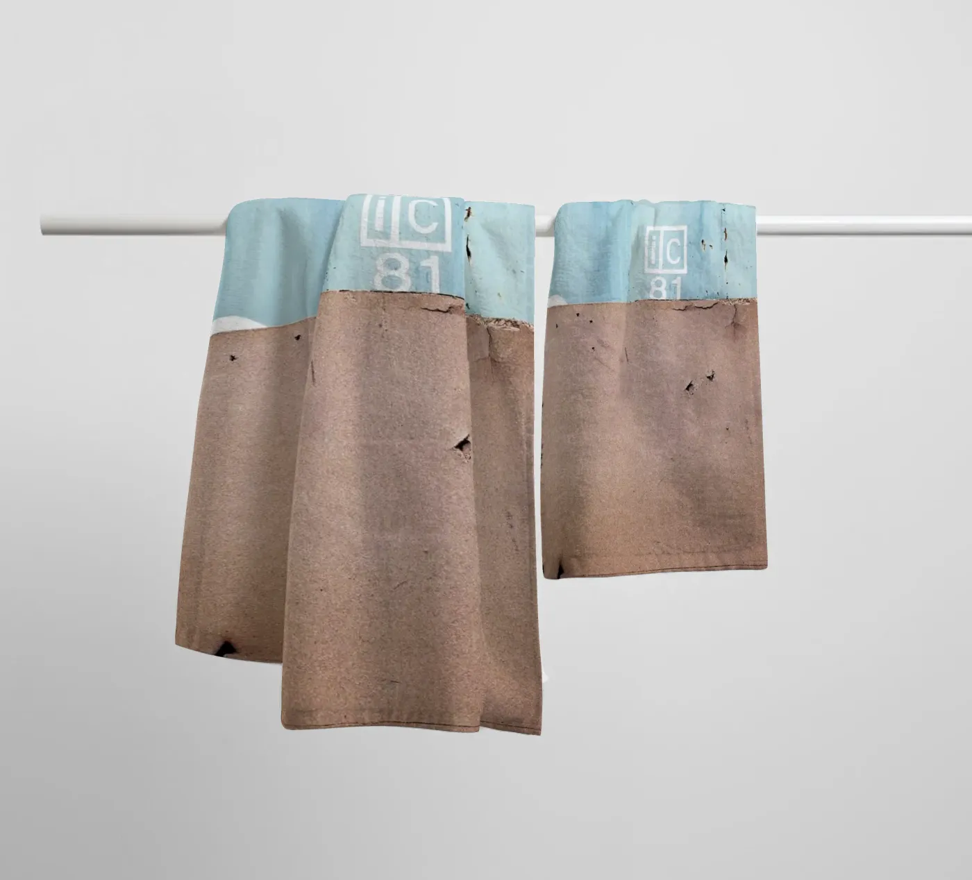 Knee Deep badhanddoek van Ballack Art House