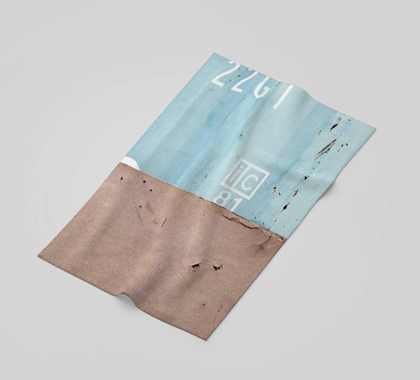 Knee Deep strandhanddoek van Ballack Art House