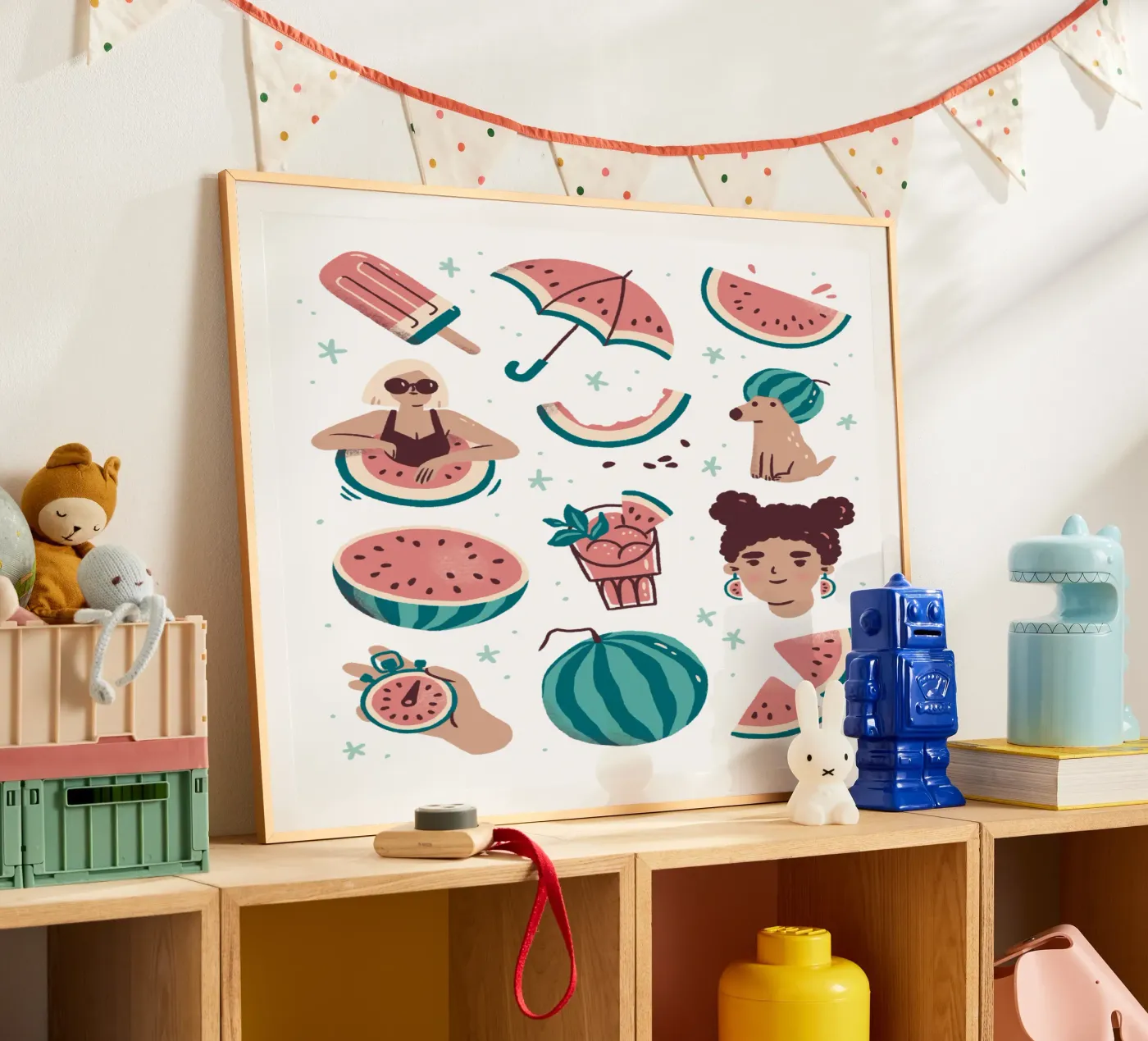 All Things Watermelon poster da sashakolesnik