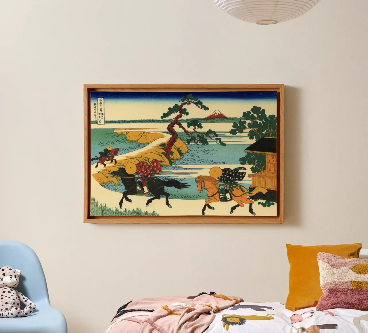 Hokusai - Il villaggio di Sekiya sul fiume Sumida tela da William Store