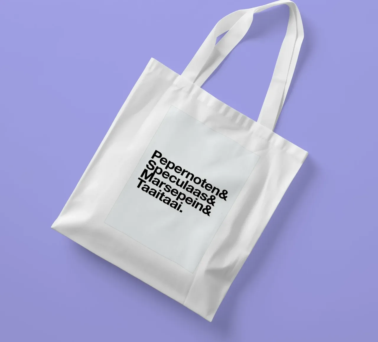 Pepernoten & Taaitaai tote bag by Studio One