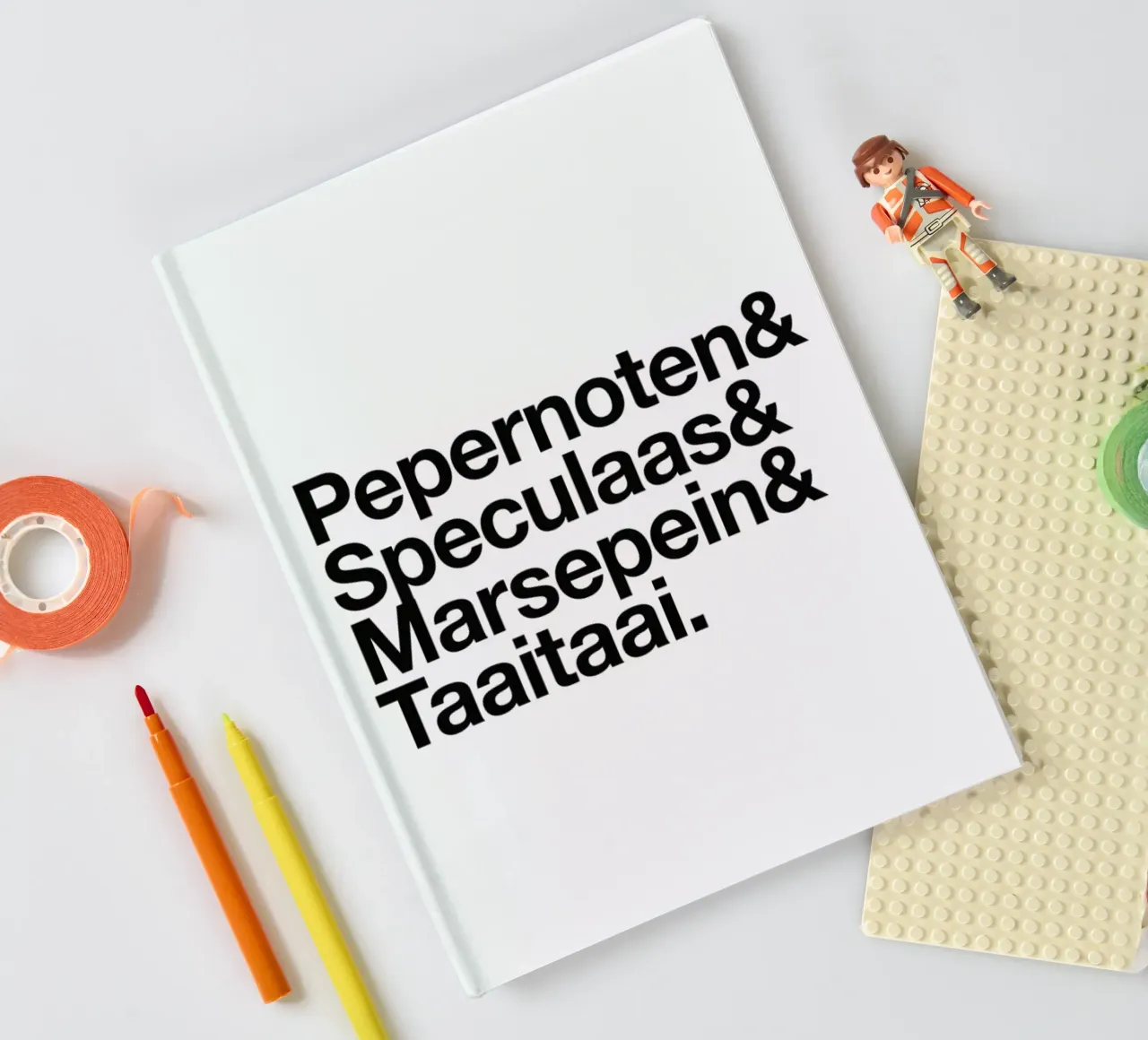 Pepernoten & Taaitaai notebook by Studio One