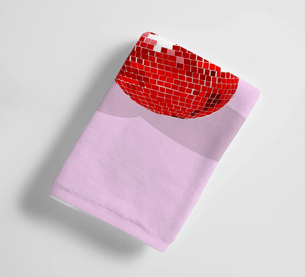 Decorazione pop art - Ciliegie da discoteca asciugamano da bagno da Studio Mooodz