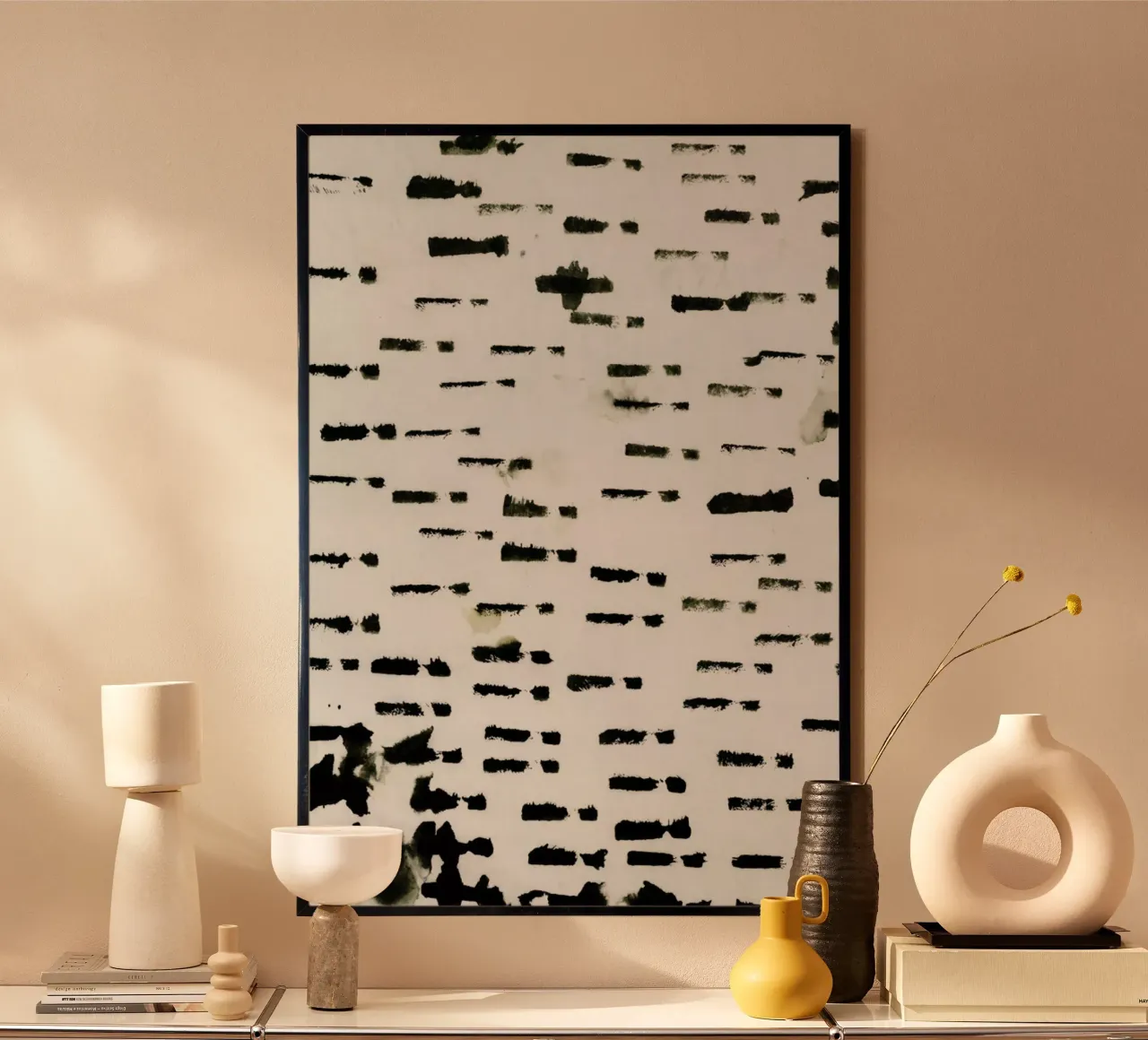 Wabi Sabi 16-01 poster con telaio in alluminio da IRIS LEHNHARDT FINE ART