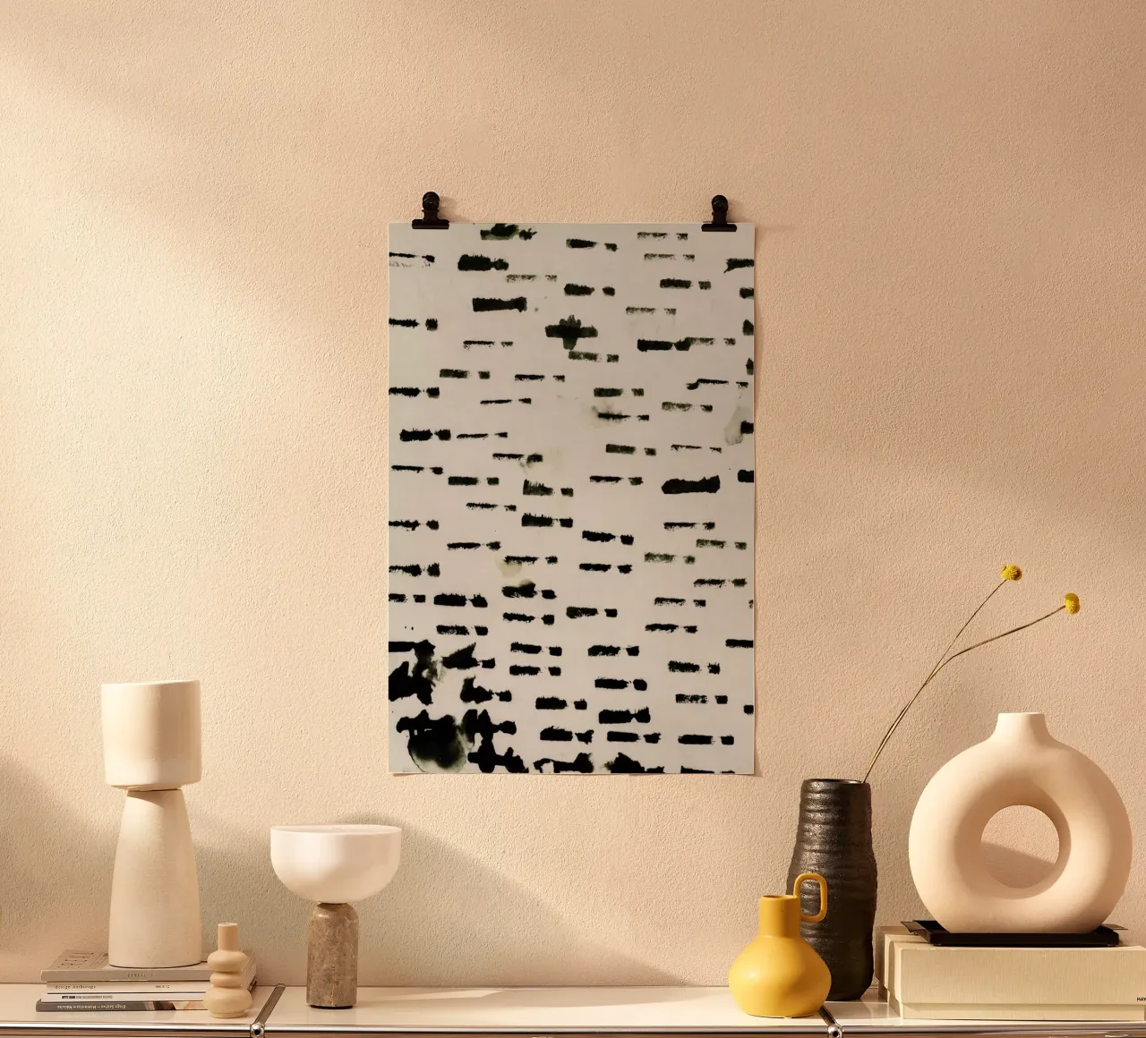 Wabi Sabi 16-01 poster con telaio in alluminio da IRIS LEHNHARDT FINE ART