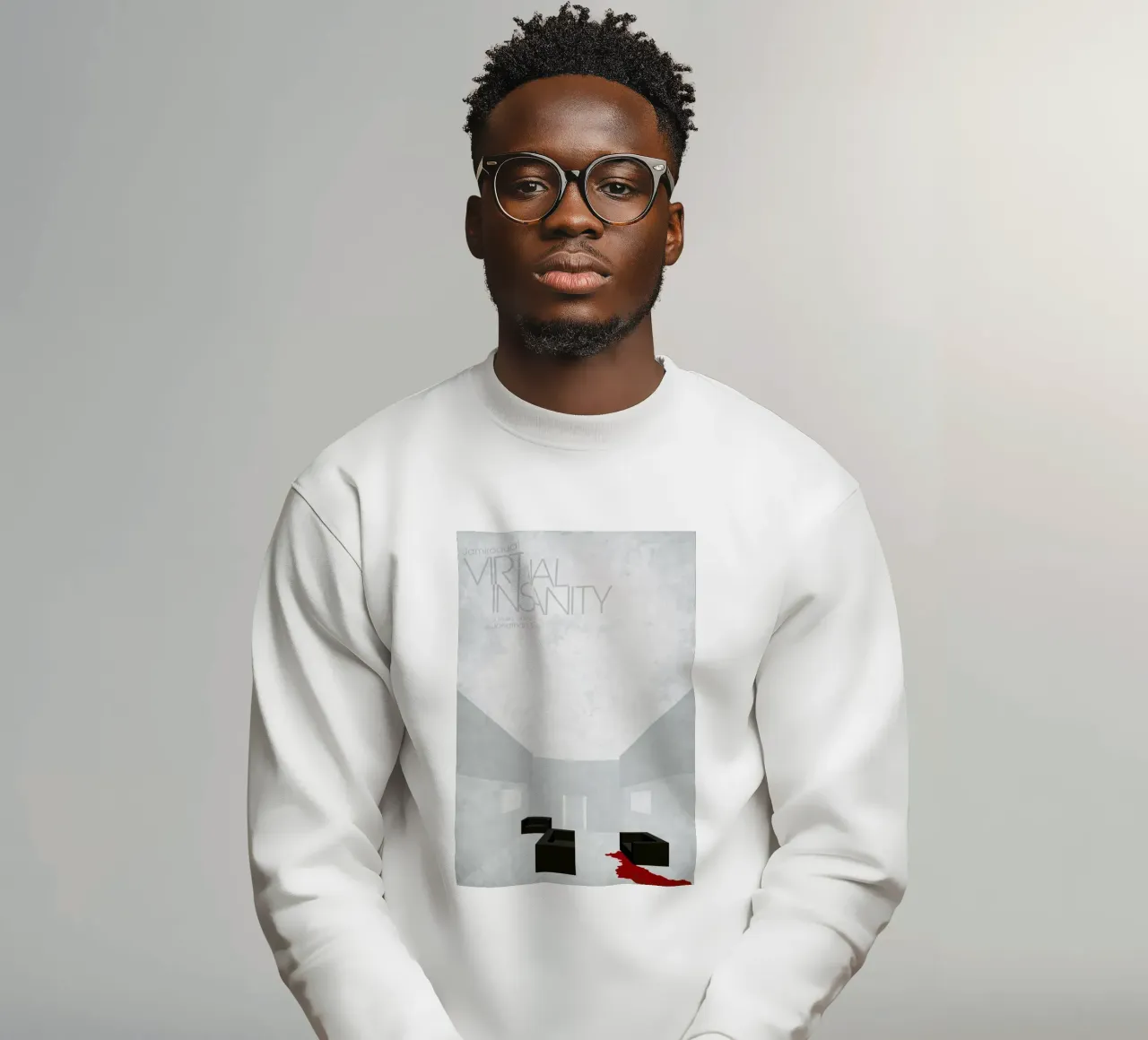 Virtual Insanity Sweatshirt von Federico Mancosu