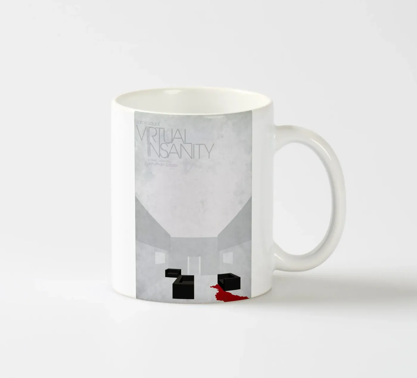 Virtual Insanity ceramic mug by Federico Mancosu