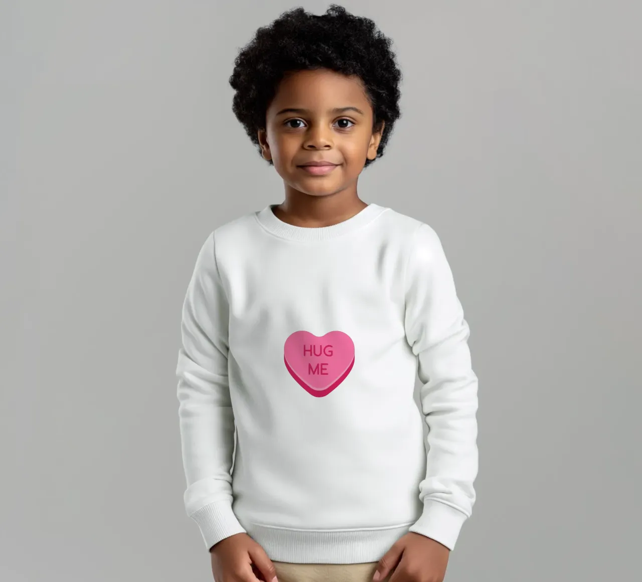Cuore di caramella felpa bambino da Studio Mooodz
