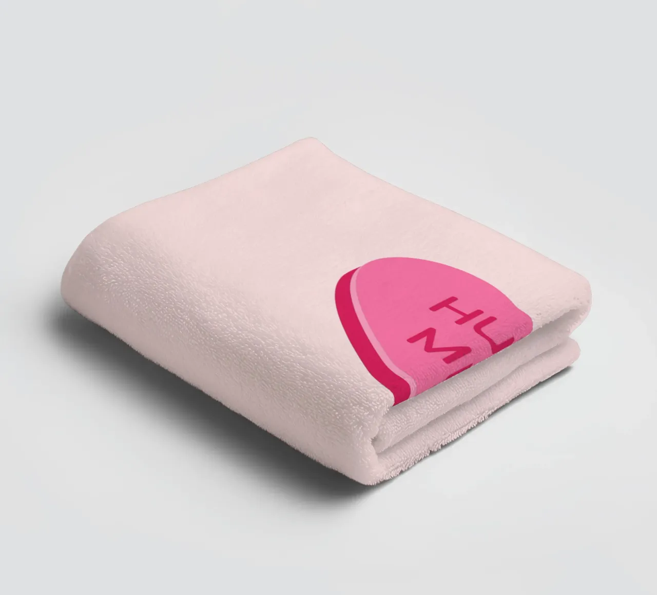 Candy Heart towel by Studio Mooodz