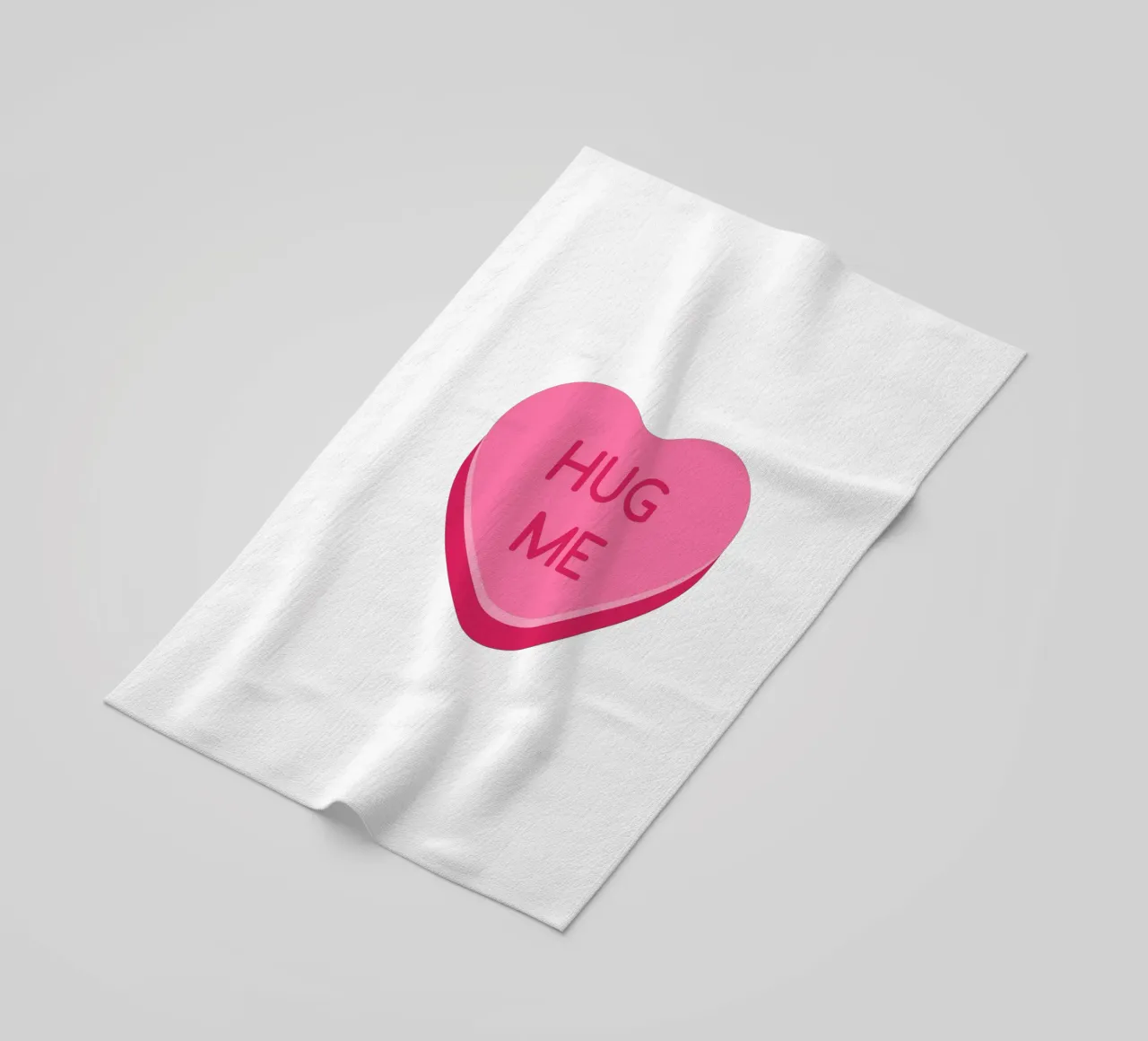 Cuore di caramella telo mare da Studio Mooodz