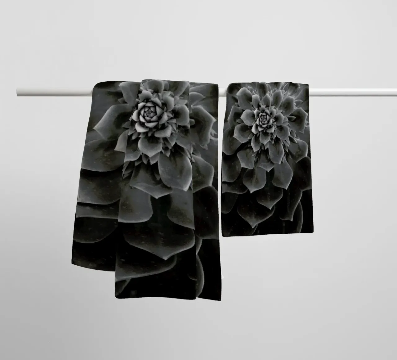 Succulent II asciugamano da bagno da Victoria Frost
