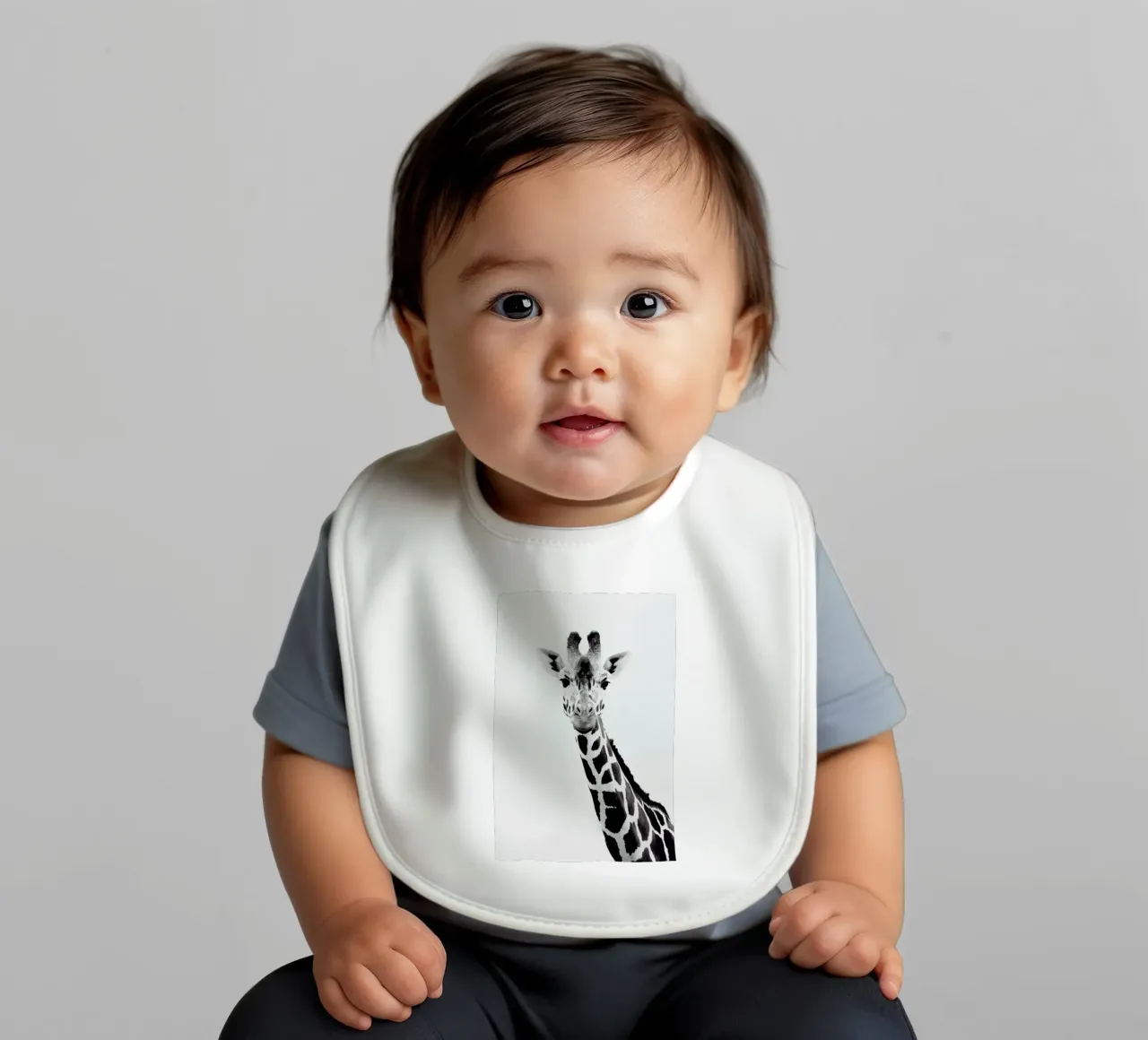 Giraffe bavaglino da Monika Strigel