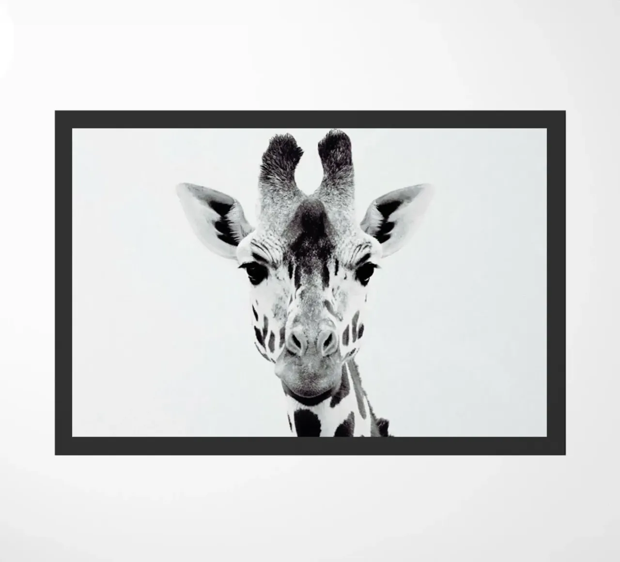 Giraffe deurmat van Monika Strigel