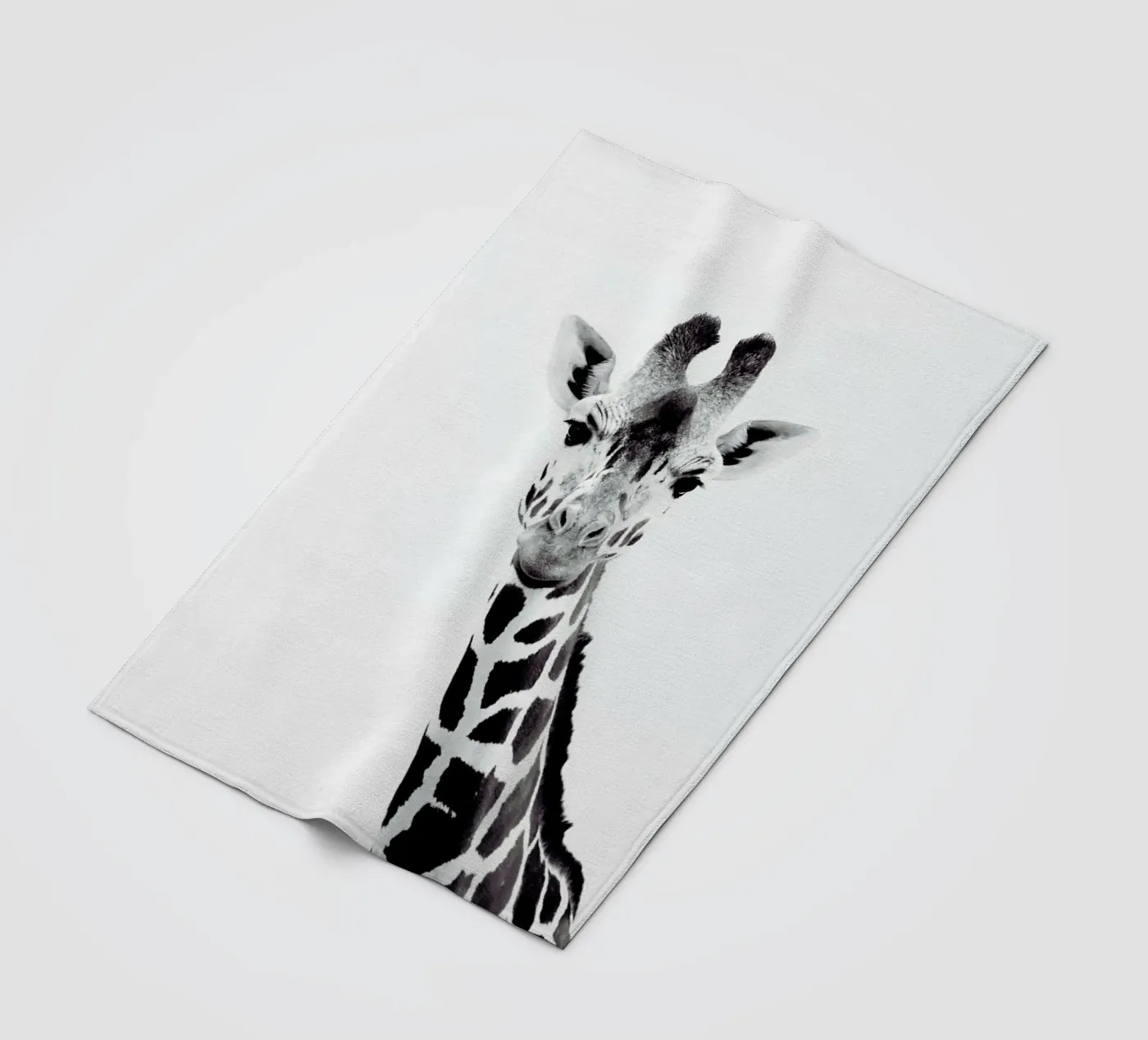 Giraffe fleecedeken van Monika Strigel