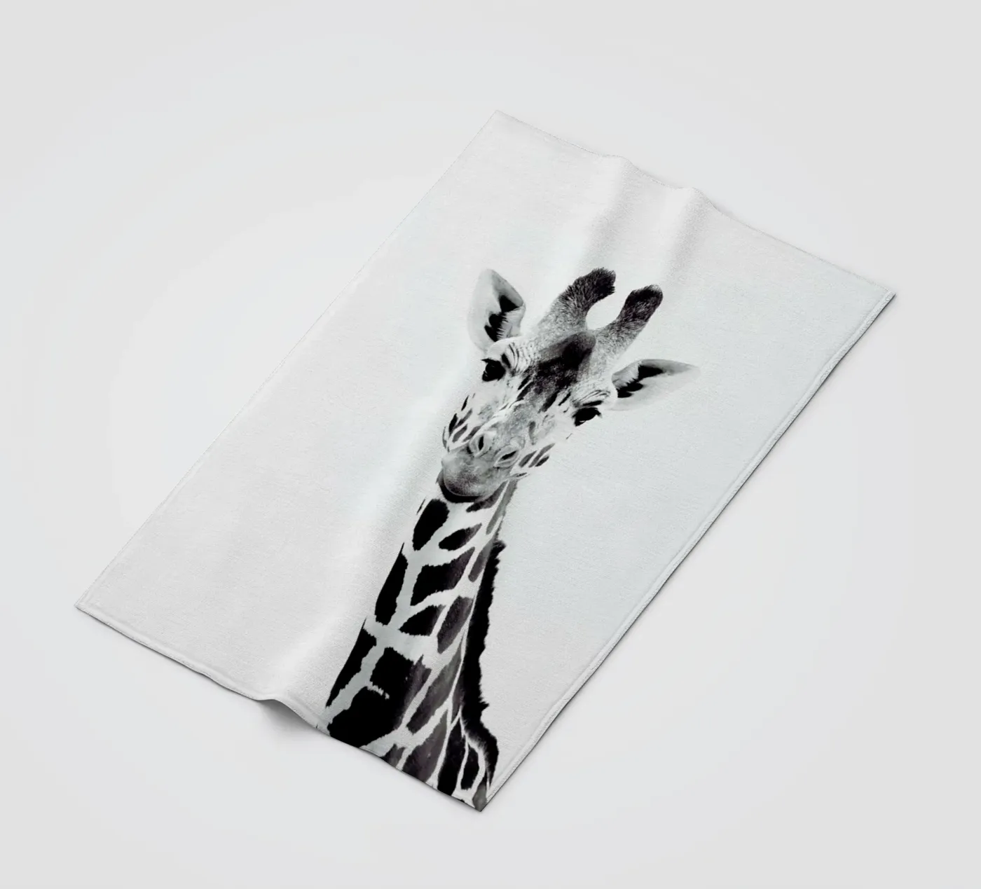 Giraffe Fleecedecke von Monika Strigel