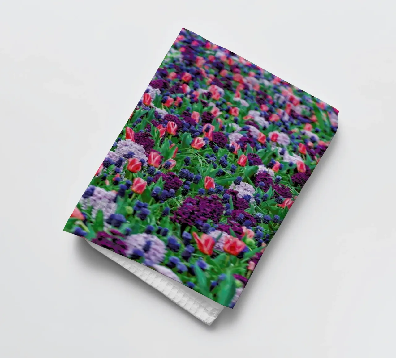 Tulip Field Purple canovaccio da cucina da Curious Collections by Marielle Leenders