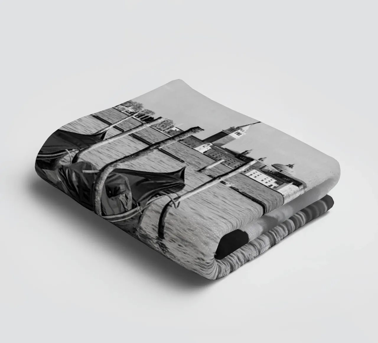 VENICE 10 towel by Tom Uhlenberg